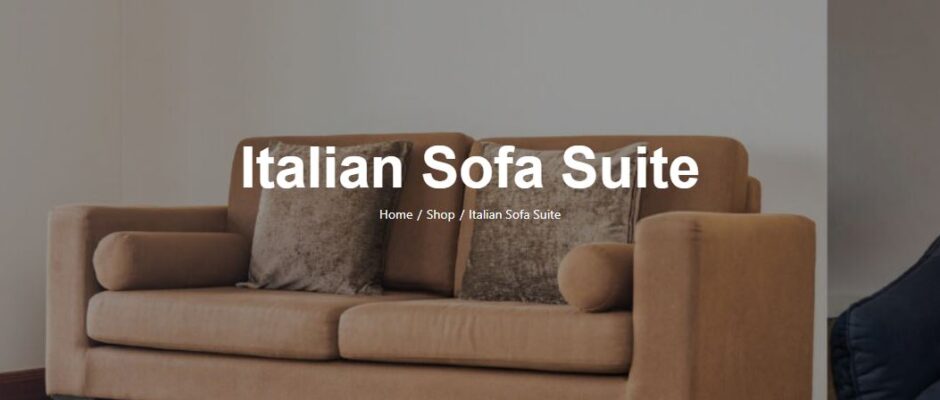 italian sofa designs