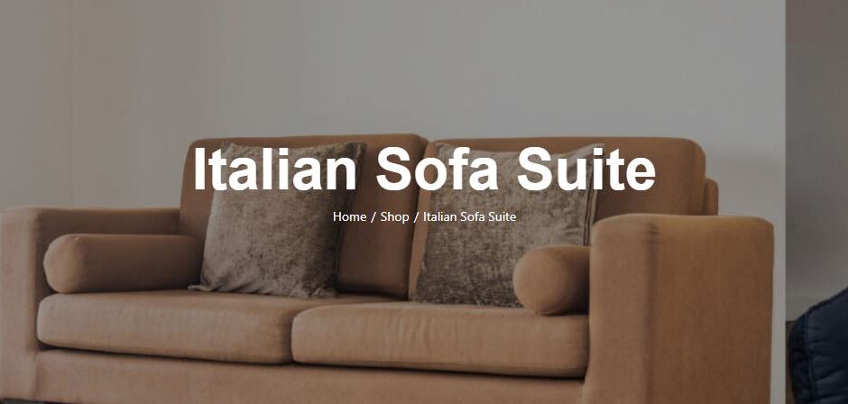 italian sofa designs