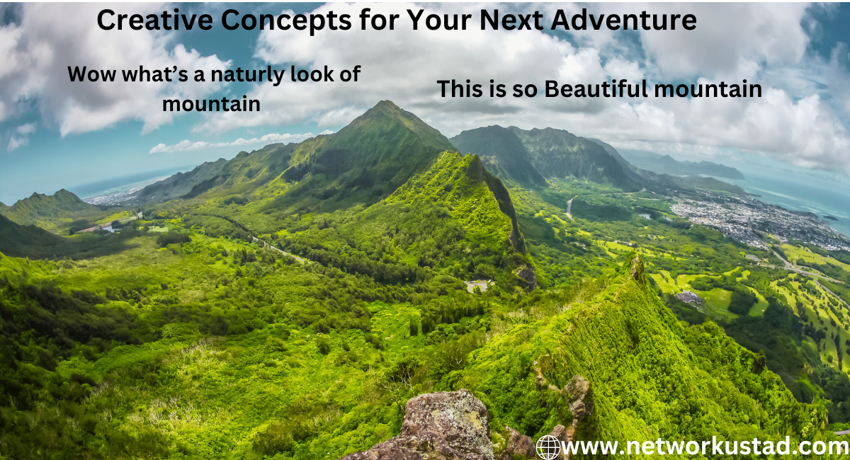 Creative Concepts for Your Next Adventure