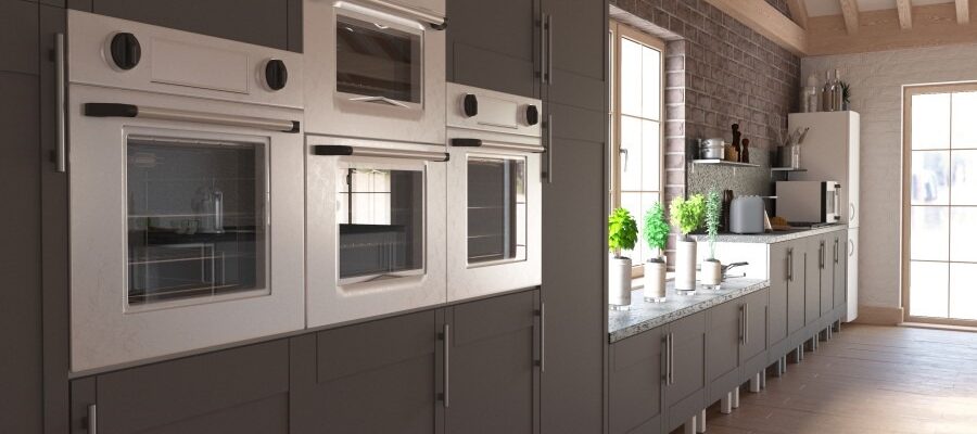 Aluminium Kitchen Cabinets Installation