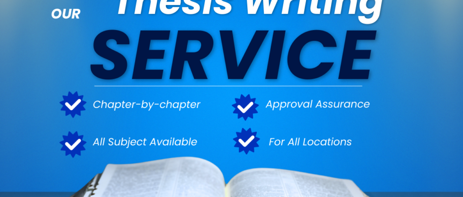 PhD Thesis Writing Service