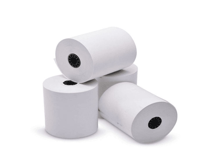 3 1/8" Feet Thermal Paper Roll