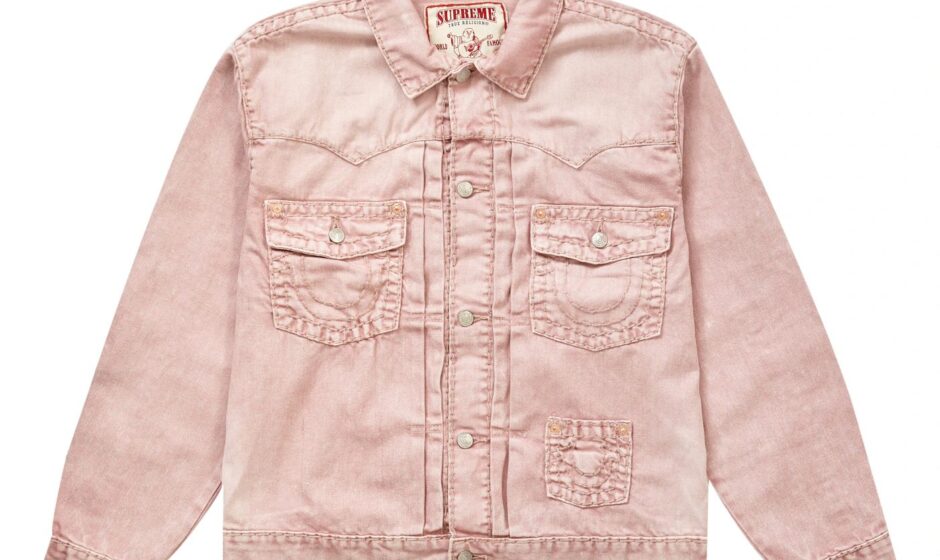 True Religion Denim Trucker Jacket Pink