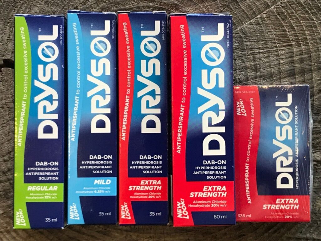 drysol for hands and feet