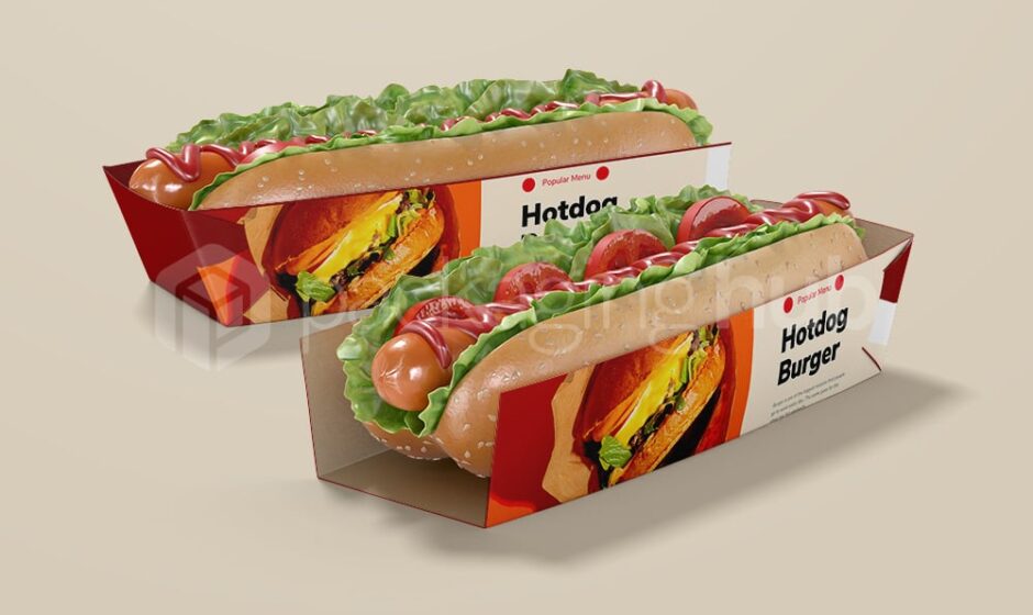 hot dog boxes