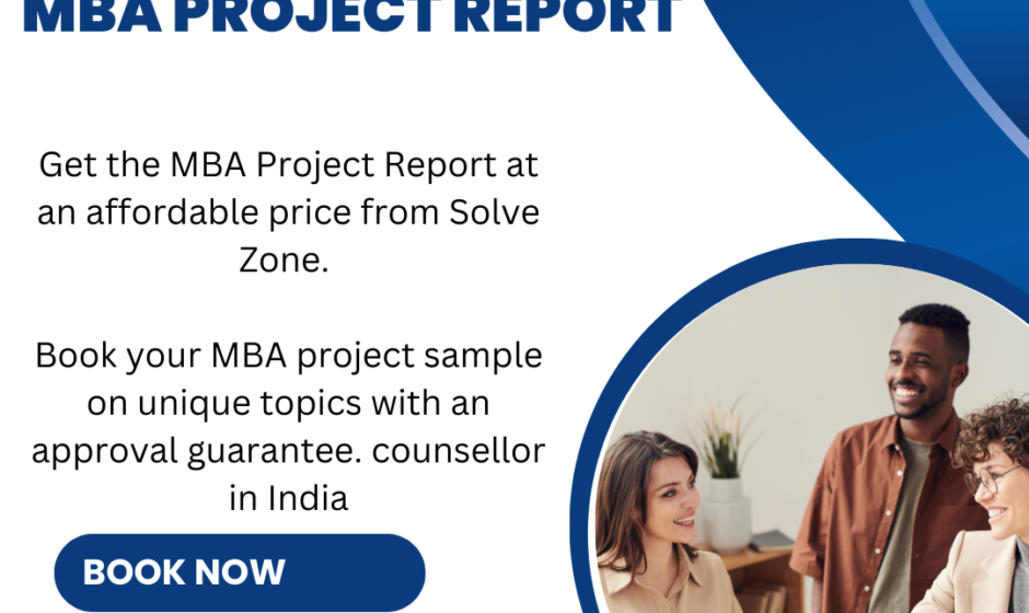 MBA Project Report