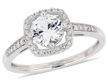 White Sapphire Engagement Rings: A Timeless Choice for Modern Brides