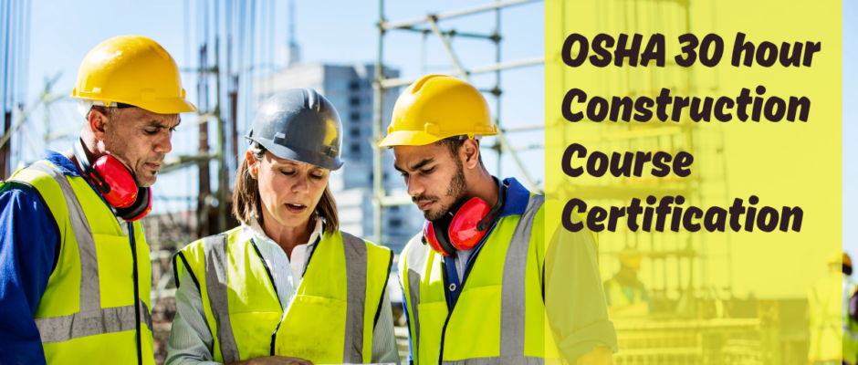 online OSHA 30 hour training