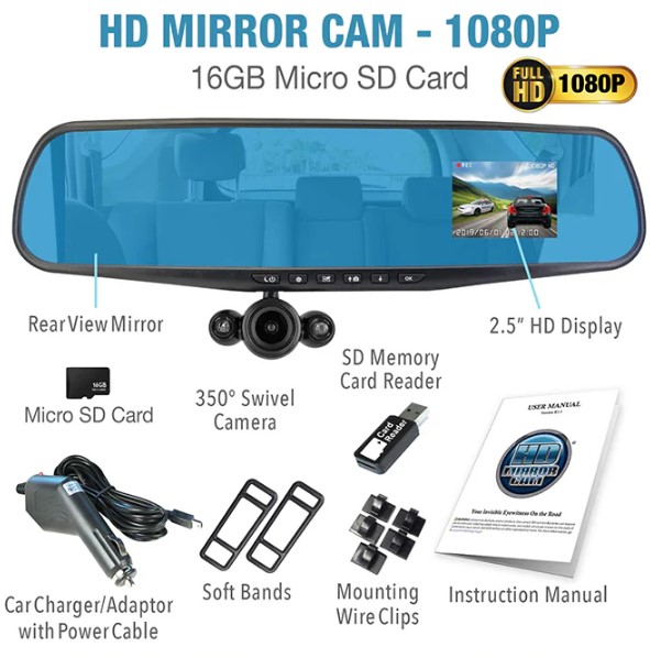 mirror dashboard camera