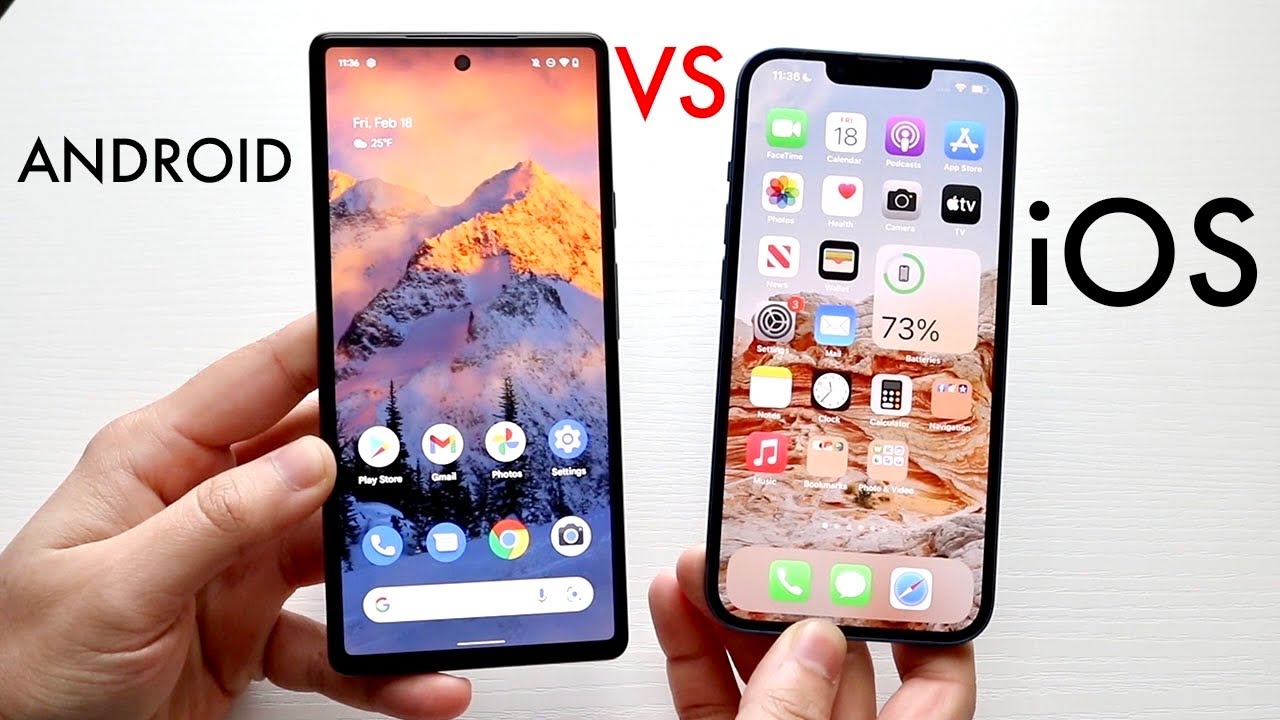 The Differences Between Apple iPhones and Android Phones