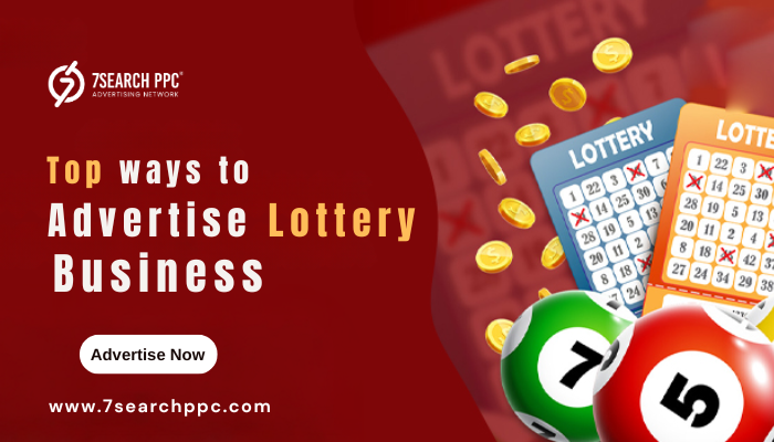 advertise online lottery business